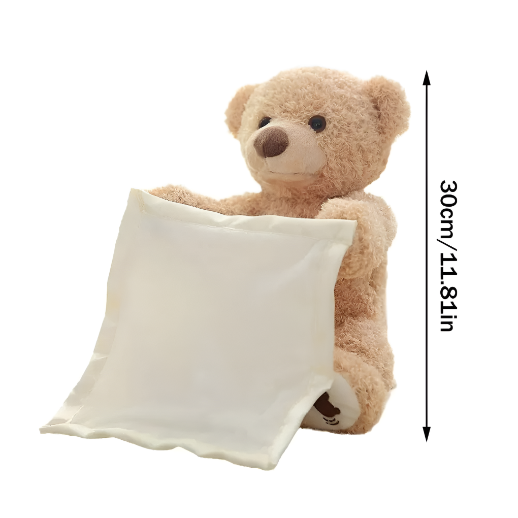Charly | Baby & Toddler Interactive Peek-A-Boo Bear Plush Toy
