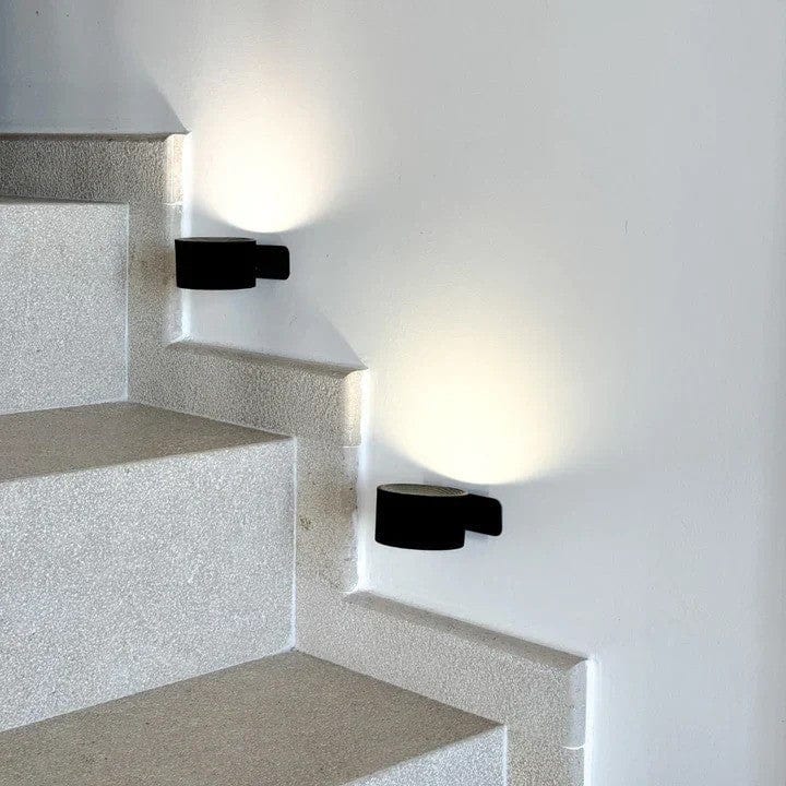 Charly | Battery Powered Wall Lamp | Rechargeable, 360° Adjustable and Wireless for Bedrooms, Hallways, and Reading Corners