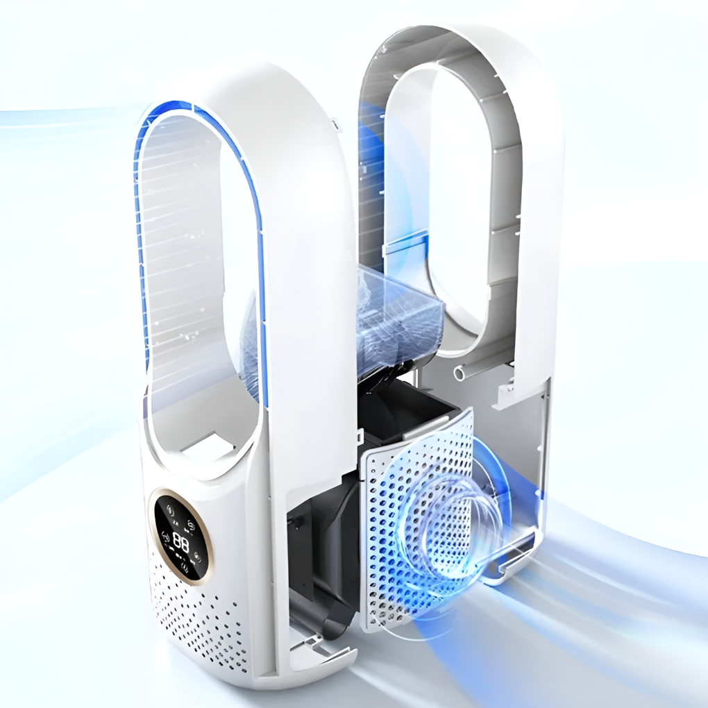 Charly | Bladeless Portable Air Cooler for Home & Office