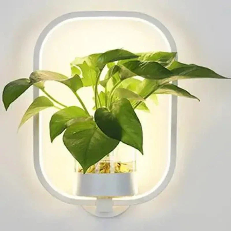 Charly | Botanical Wall Light with Plant | Stylish Wall Lighting