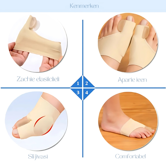 Charly | Bunion Corrector with Gel Pad Support