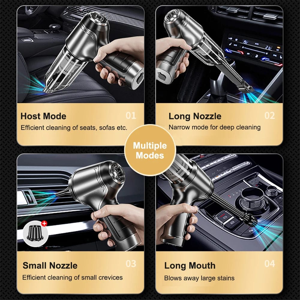 Charly | Car Vacuum Cleaner - Powerful and Compact Car Vac for Quick Cleaning
