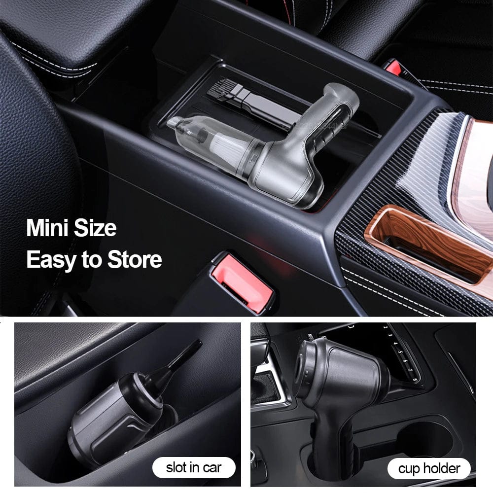 Charly | Car Vacuum Cleaner - Powerful and Compact Car Vac for Quick Cleaning