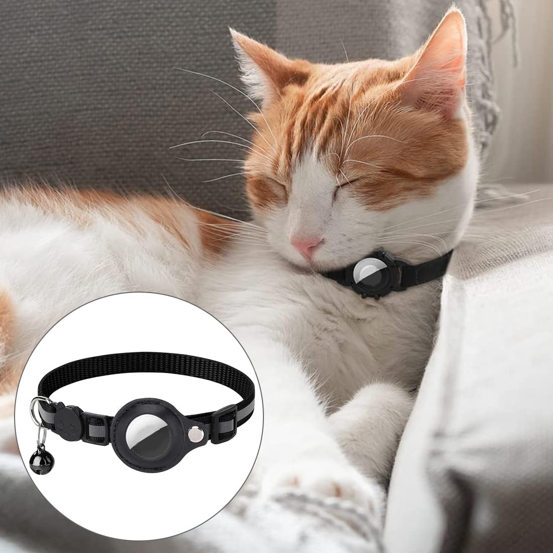Charly | Cat GPS Tracking Collar | Quick Release Lock, Reflective Design & Durable for Outdoor Safety Adventures