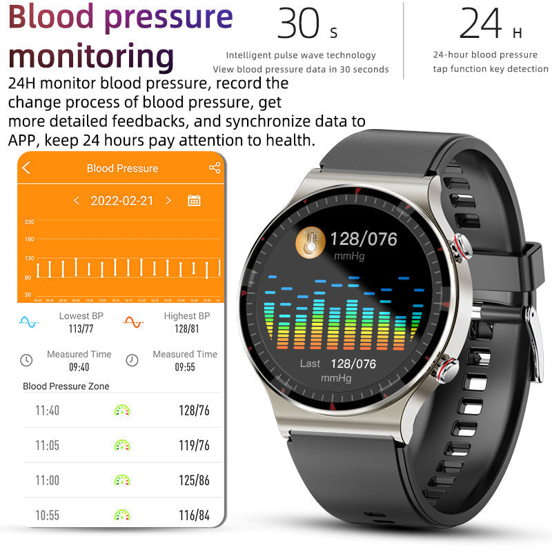 Charly | CFDA EKG Blood Oxygen Heart Rate Health Monitoring Smart Watch