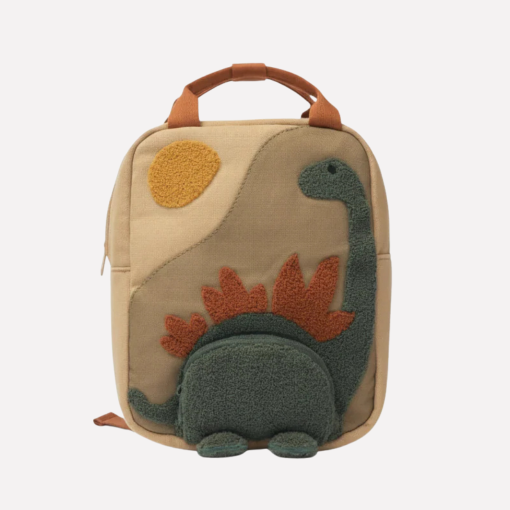 Charly | Children's backpack with dinosaur application