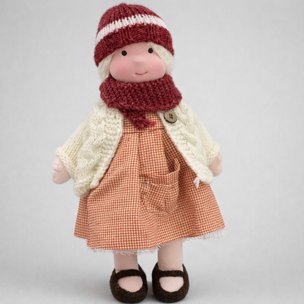 Charly | Children's Waldorf Cloth Doll - Handmade Cuddly Toy