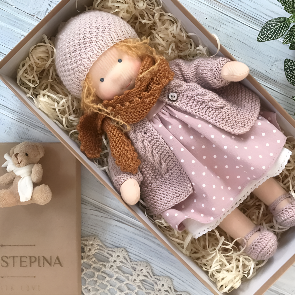 Charly | Children's Waldorf Doll Soft Cuddly Toy