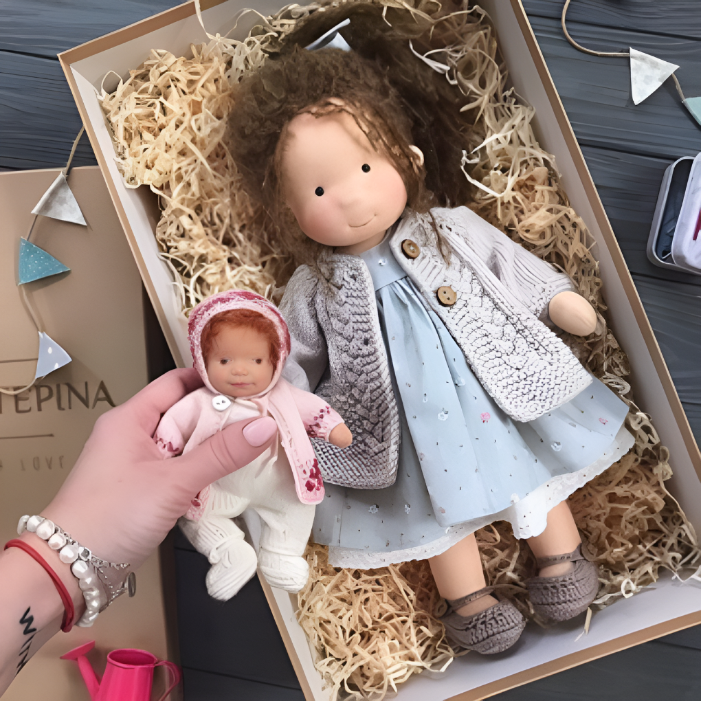 Charly | Children's Waldorf Doll Soft Cuddly Toy