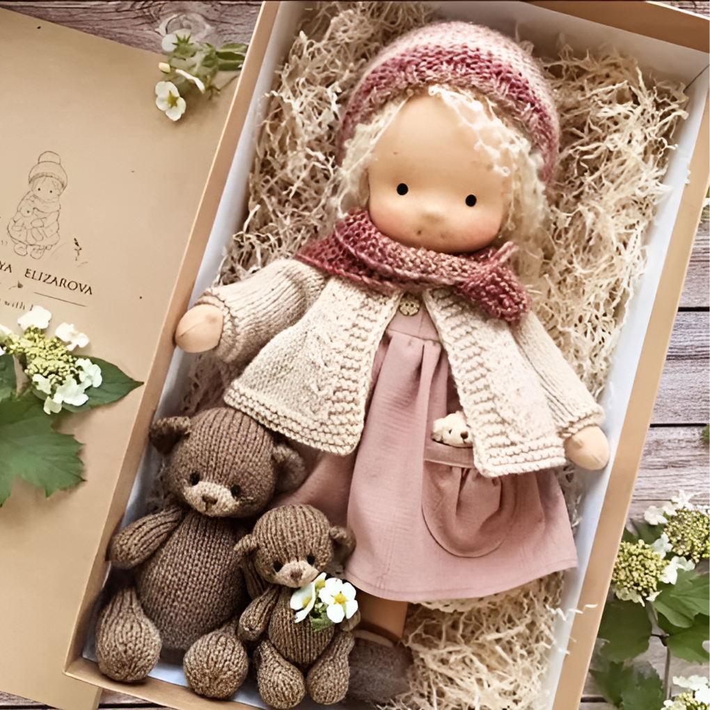 Charly | Children's Waldorf Doll Soft Cuddly Toy