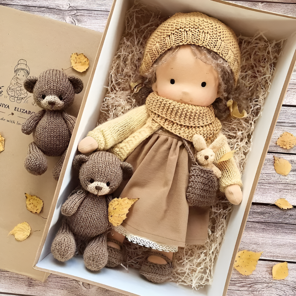 Charly | Children's Waldorf Doll Soft Cuddly Toy
