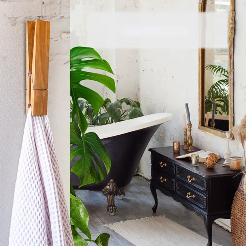Charly | Clothespin Bathroom Towel Holder
