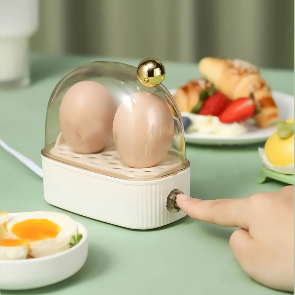 Charly | Compact Electric Egg Cooker for 2 Eggs