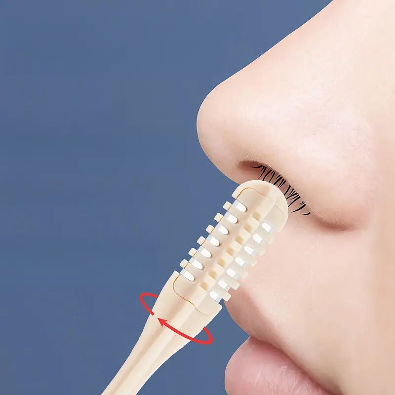 Charly | Compact Nose Hair Trimmer with 360° Rotating Head – Precise Grooming for Men and Women