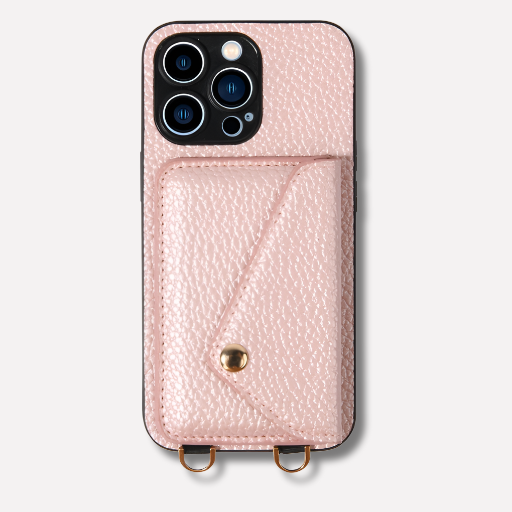Charly | Crossbody Phone Case with Card Holder & Lanyard