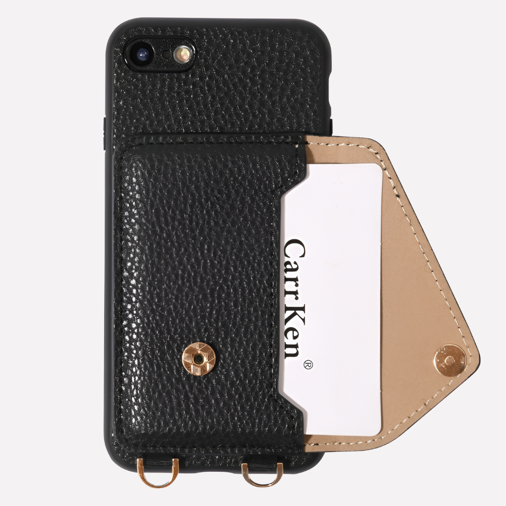 Charly | Crossbody Phone Case with Card Holder & Lanyard