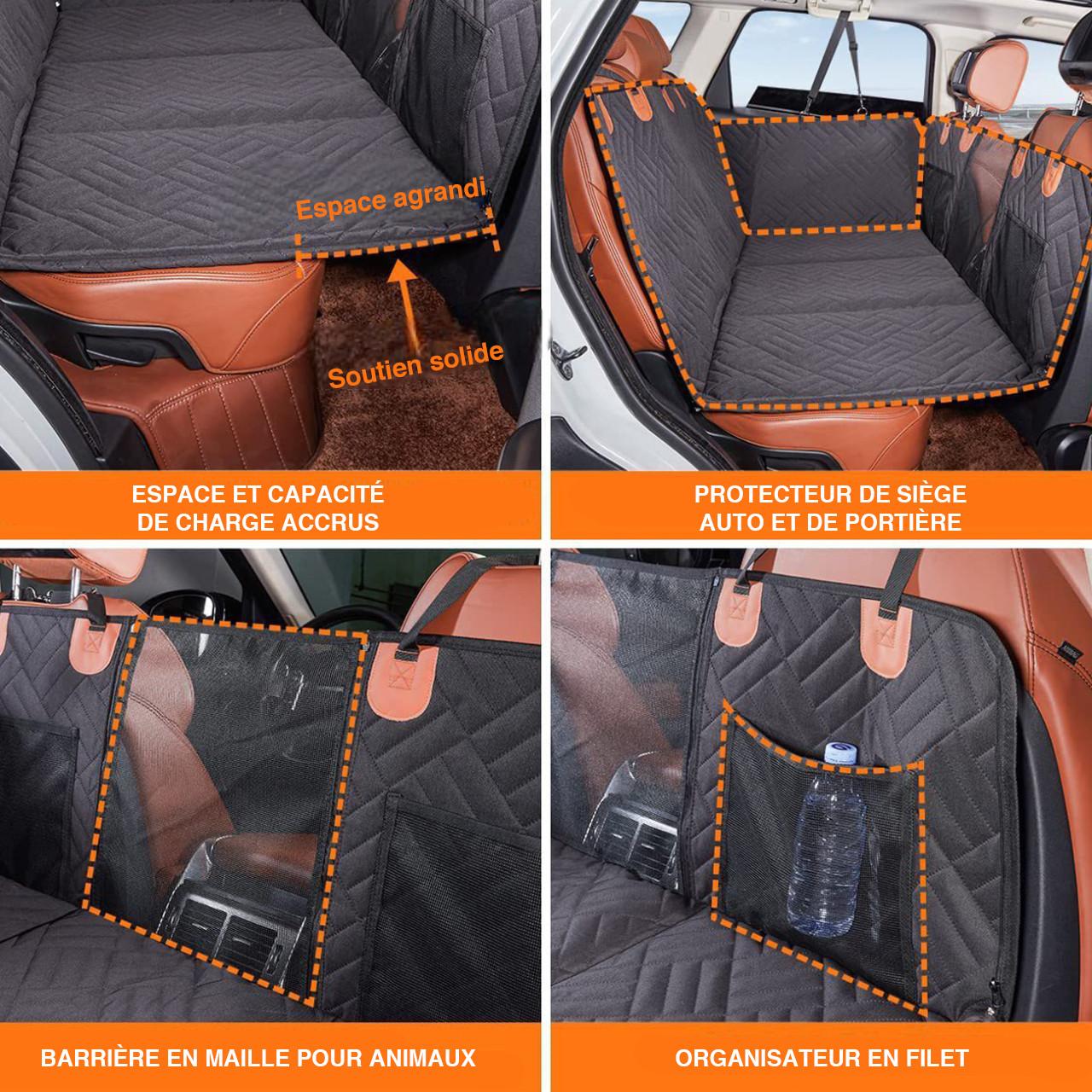 Charly | Dog Car Seat Hammock with Side Flaps