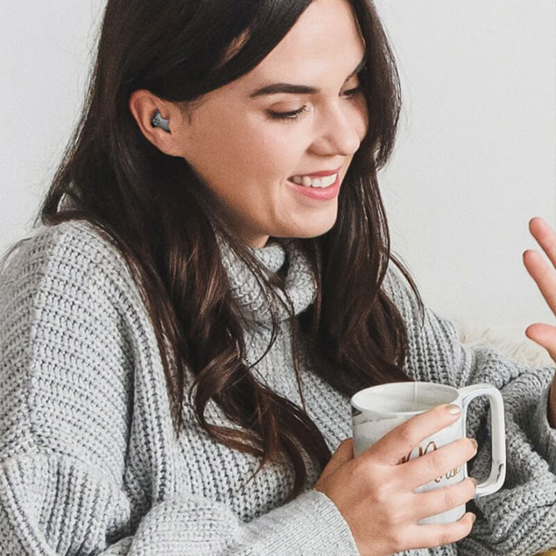 Charly | DreamWave™ | Invisible Wireless Sleep Headphones | IPX5 Waterproof Bluetooth 5.3 | Comfortable for Sleep & Travel