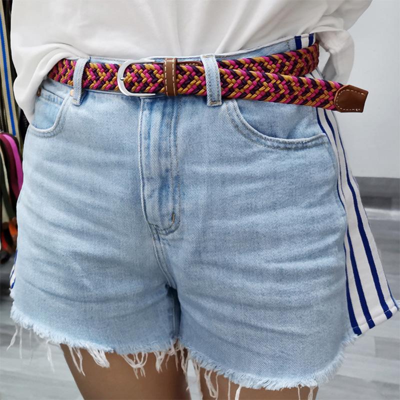 Charly | Elastic Woven Thin Belt