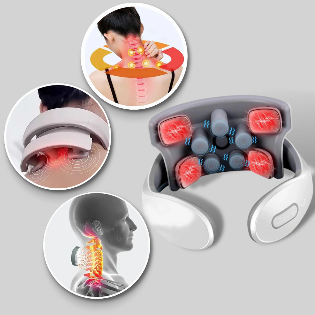 Charly | Electric Neck Massager with Heating & 6 Modes