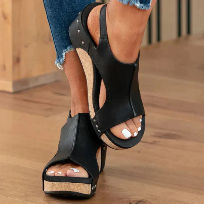 Charly Elegant and Comfortable Wedge Heels