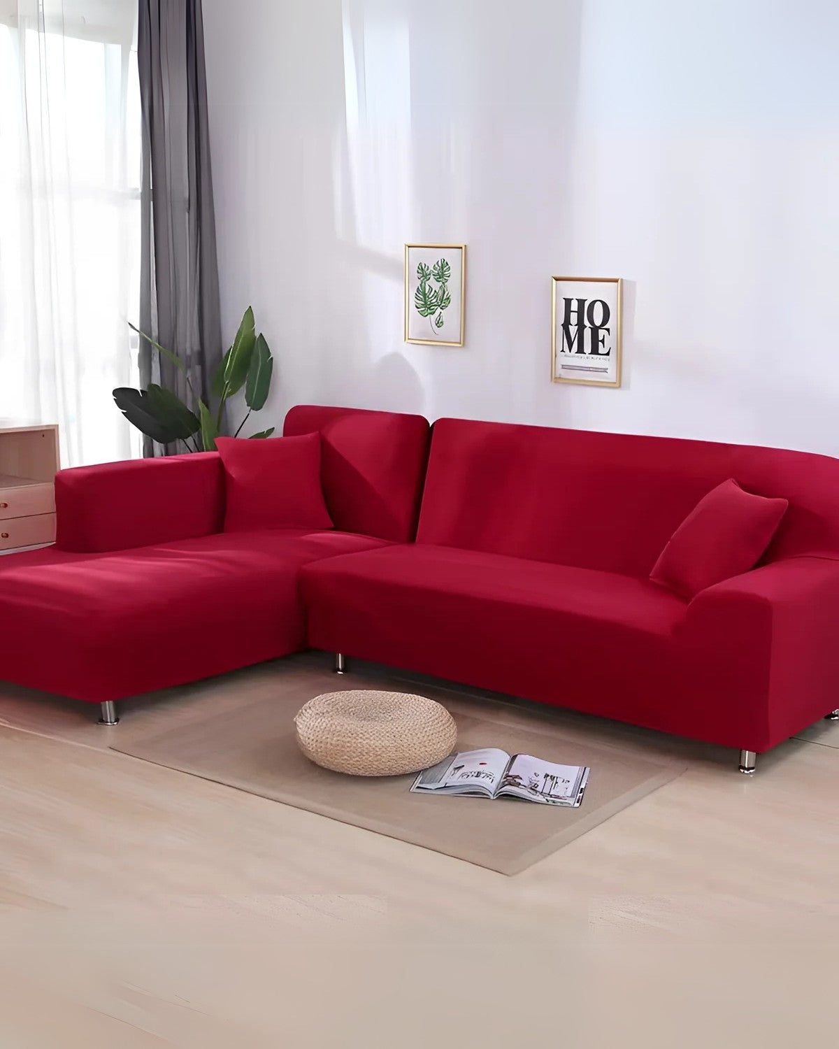 Charly | Elegant Modular Sofa Covers with Flexible Fit for Corner and Modular Sofas