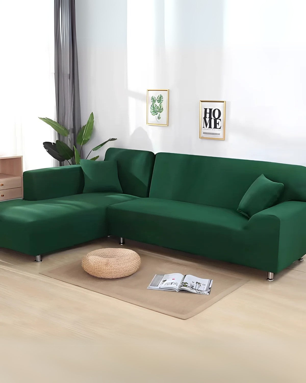 Charly | Elegant Modular Sofa Covers with Flexible Fit for Corner and Modular Sofas