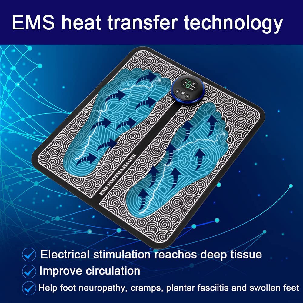 Charly | EMS Foot Massager with Acupressure & Intensity