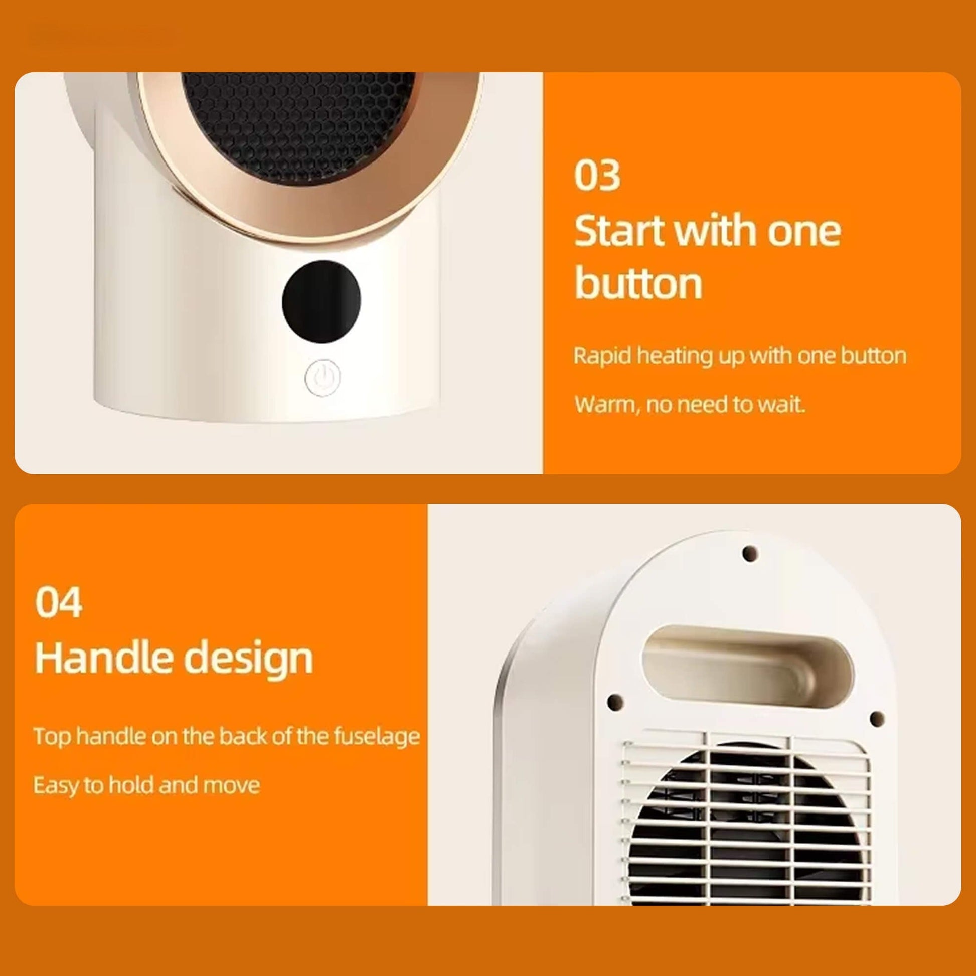 Charly | Energy-Efficient Space Heater for Small Rooms