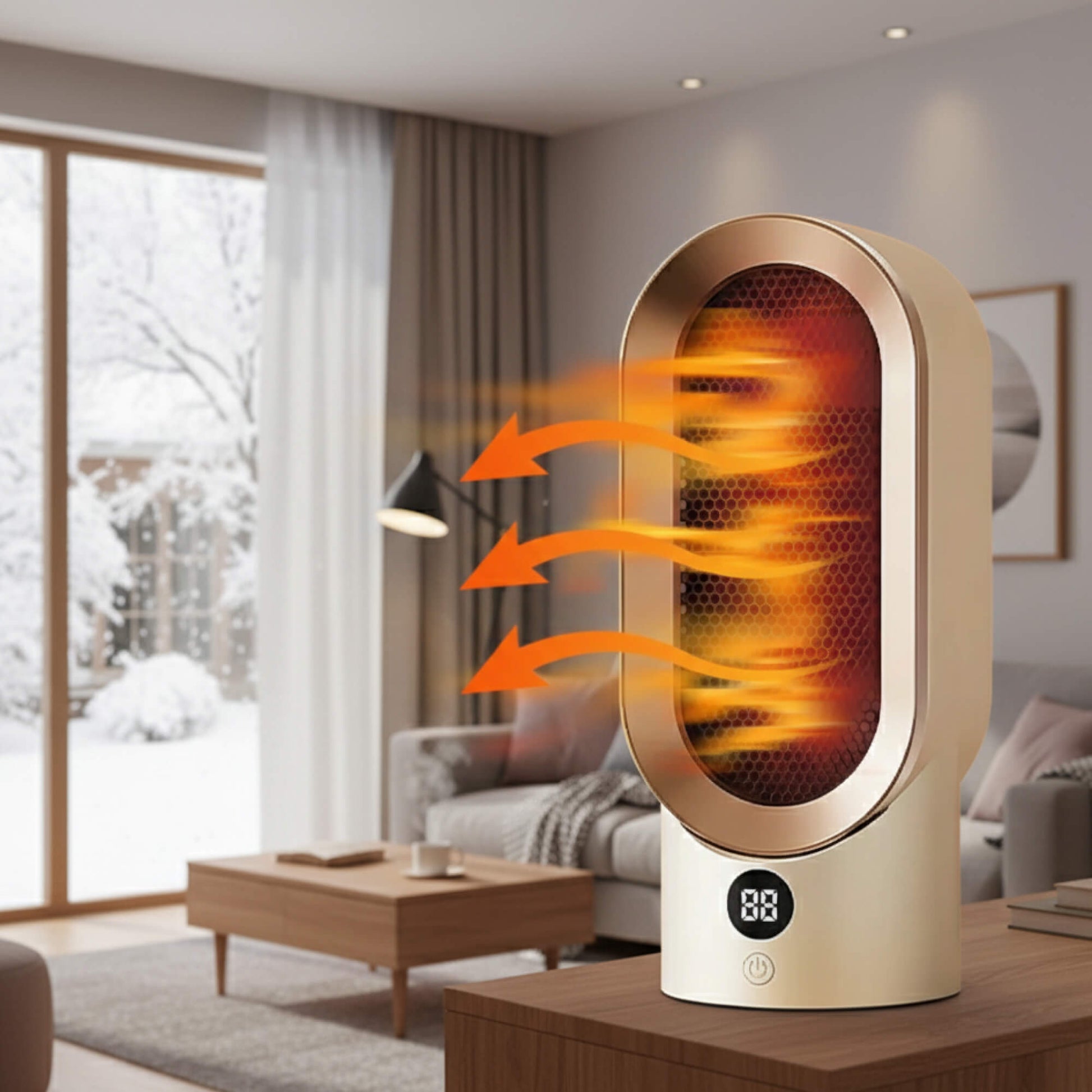 Charly | Energy-Efficient Space Heater for Small Rooms