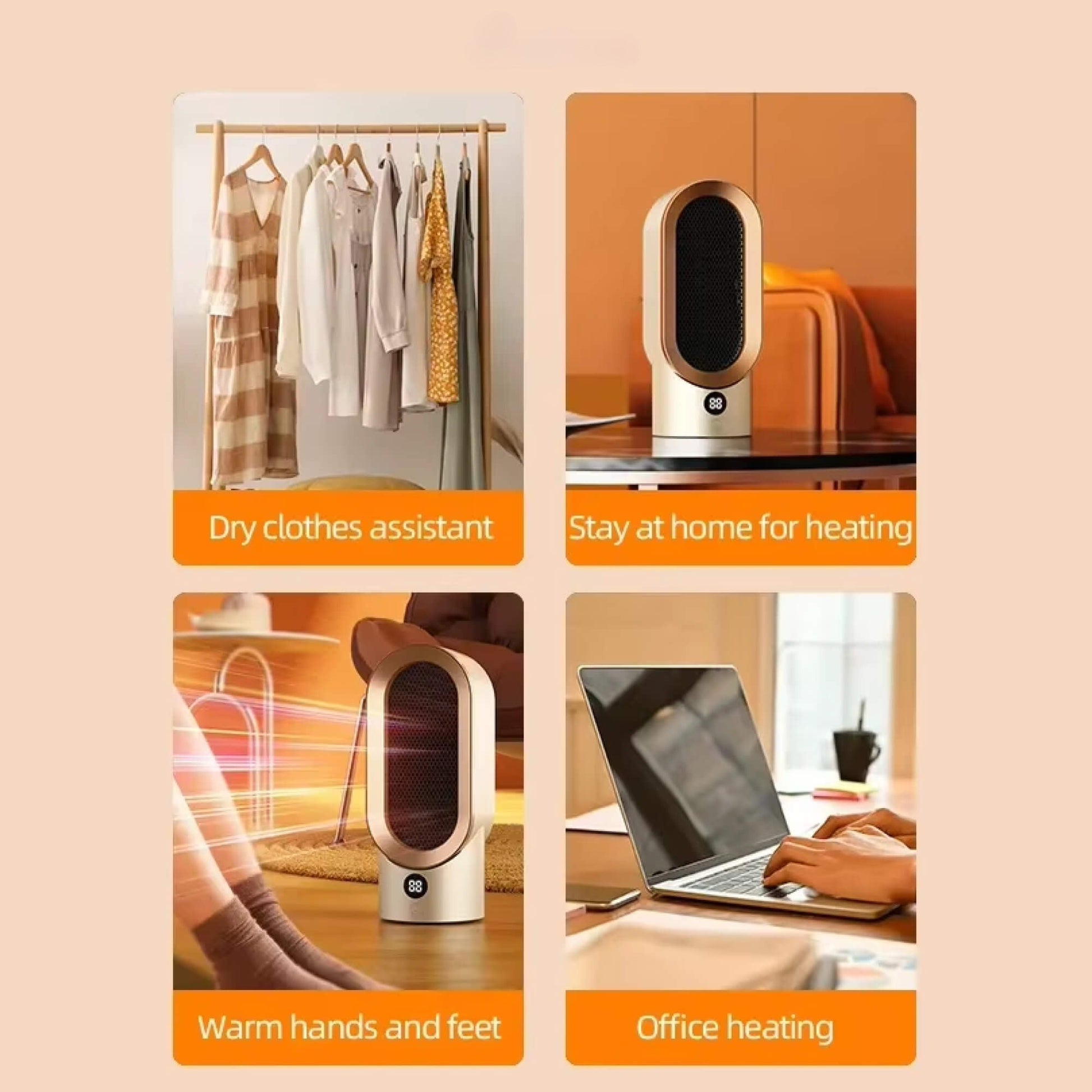 Charly | Energy-Efficient Space Heater for Small Rooms