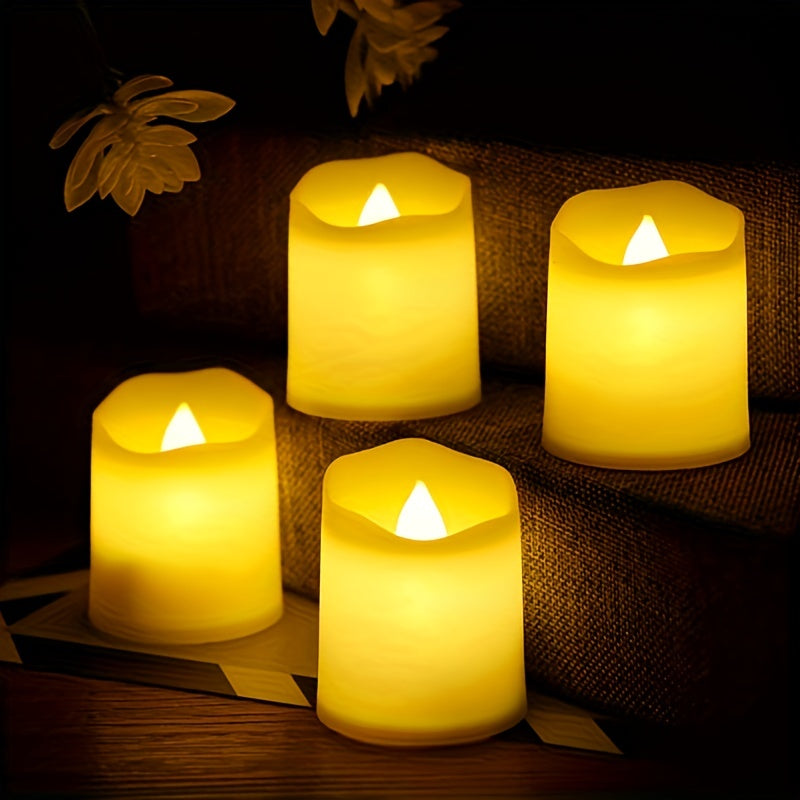 Charly | Flameless LED Tea Lights Battery Operated – 24–100 Pieces