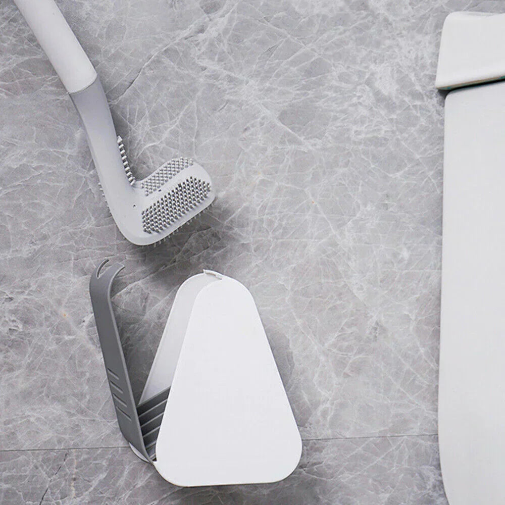 Charly | Flexible L-Shaped Toilet Brush Set