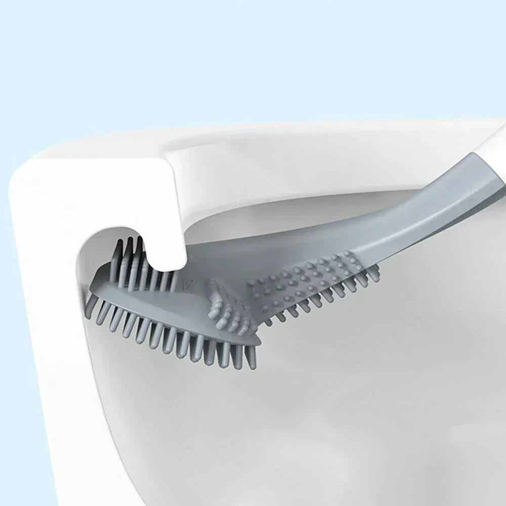 Charly | Flexible L-Shaped Toilet Brush Set