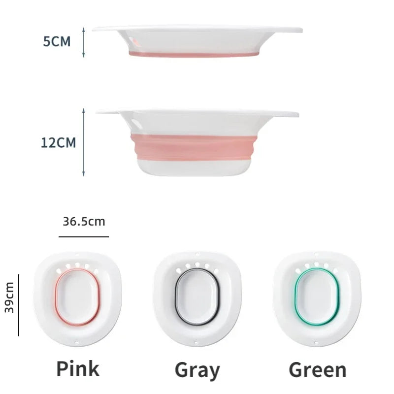 Charly | Foldable Bidet Bathtub - Comfortable Sit Bath for Pregnant Women, Elderly People, Postpartum Patients, and Toilet Medical Rinsing Accessories