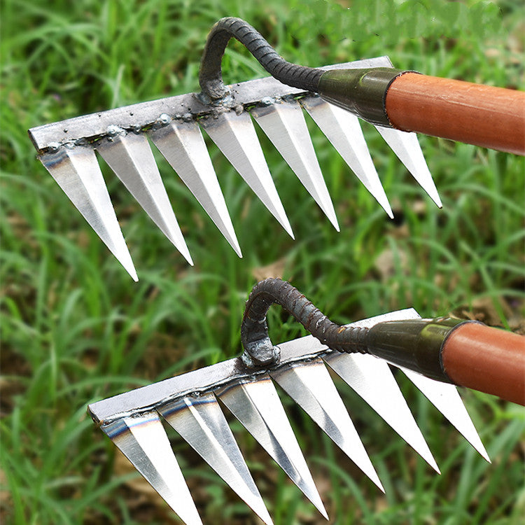 Charly | Garden Hand Weeding Cultivator with Sharp Tines
