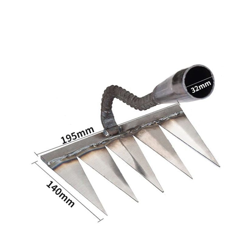 Charly | Garden Hand Weeding Cultivator with Sharp Tines