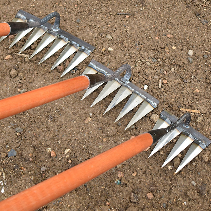 Charly | Garden Hand Weeding Cultivator with Sharp Tines