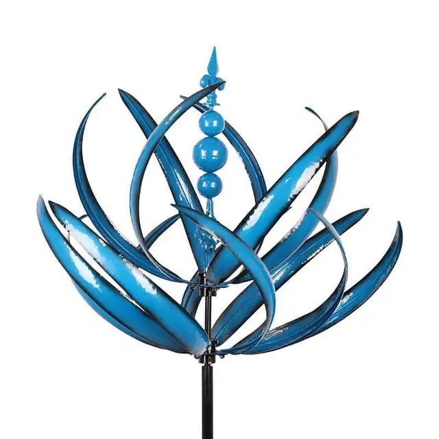 Charly | Garden Kinetic Wind Spinner Decor - Swirling Petal Design