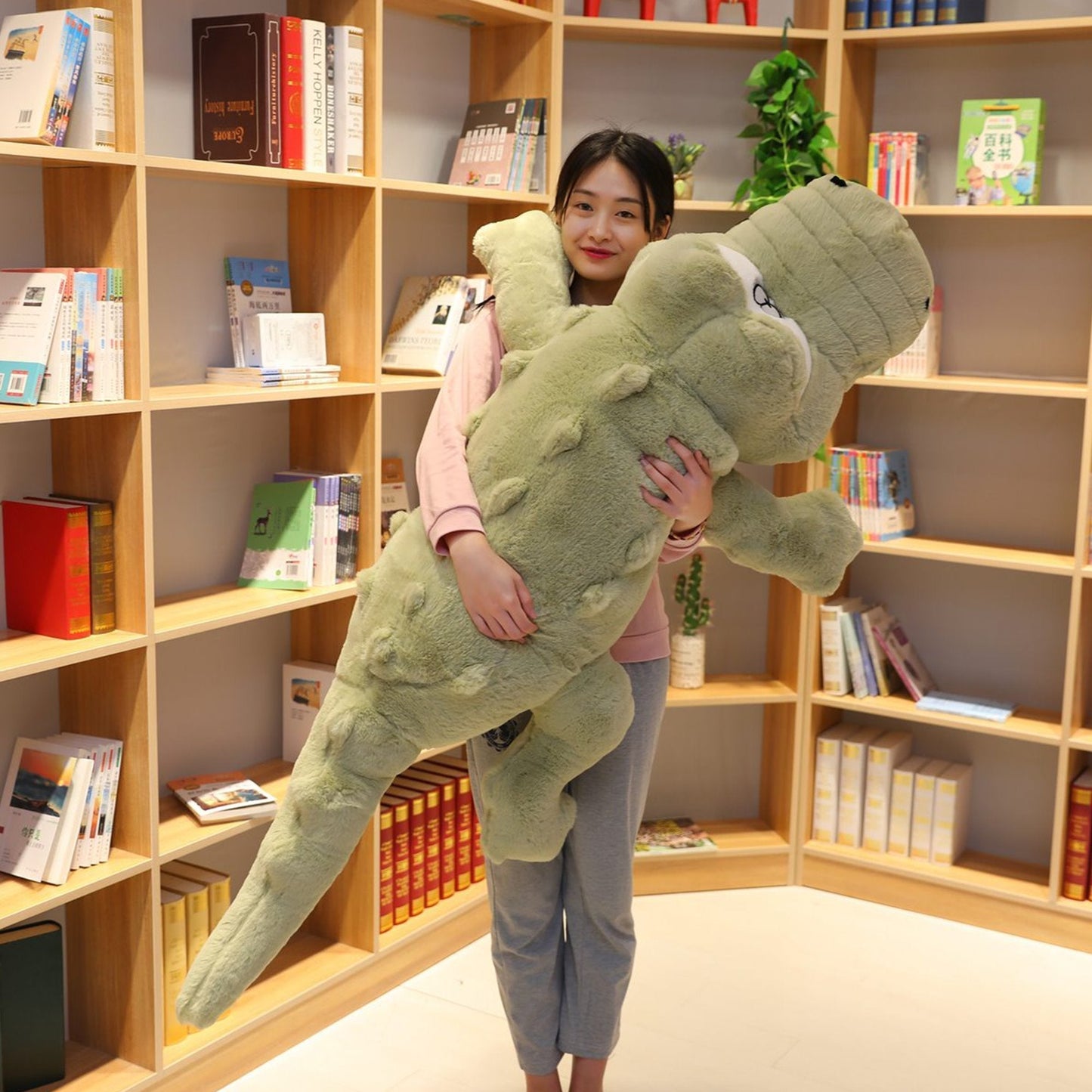 Charly | Giant Crocodile Companion Plush
