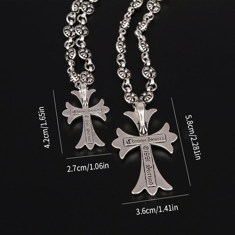 Charly | Gothic Cross Pendant Necklace