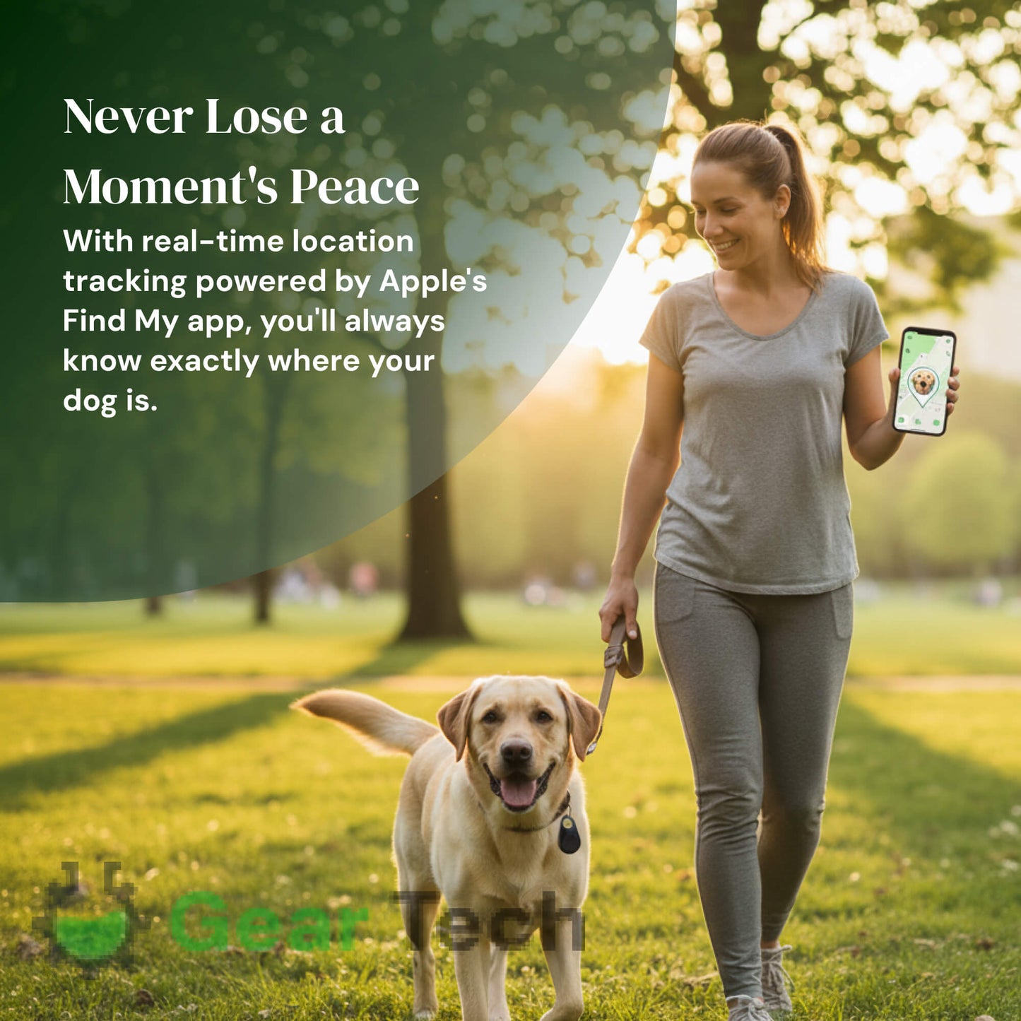 Charly | GPS Dog Tracking | Waterproof, Real-Time Location & Safety Zone Alerts for Outdoor Adventures