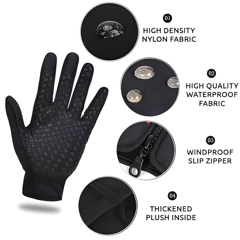 Charly | Heated Gloves Electric Heating Cycling Gloves Ski Gloves for Adults