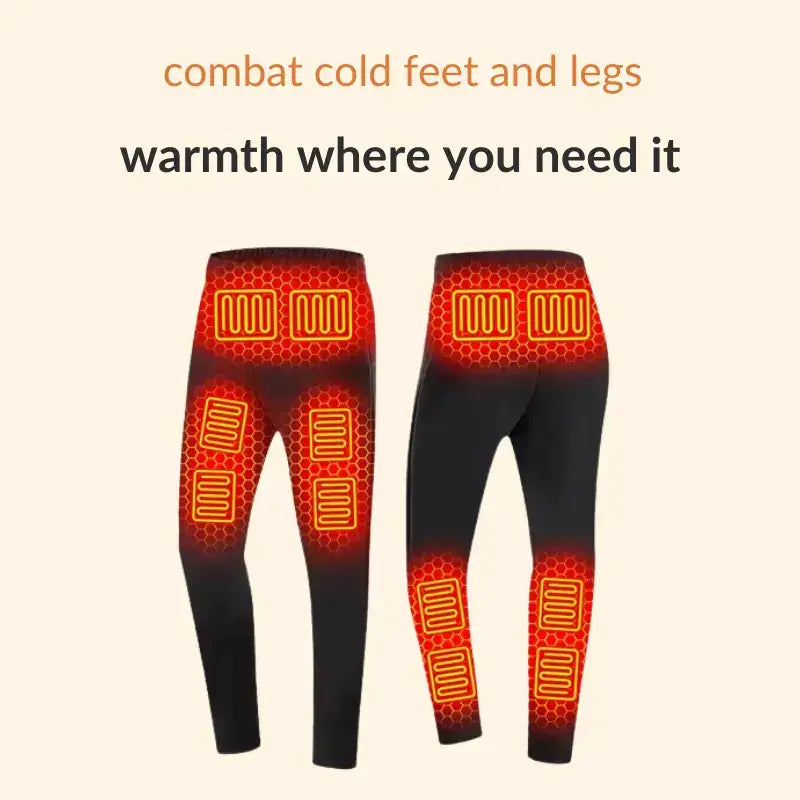 Charly | Heating Underwear | Rechargeable Thermal Base Layer | Unisex