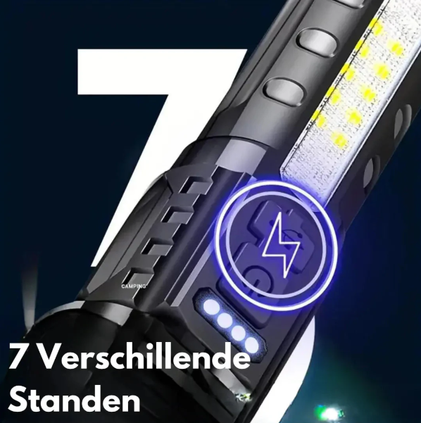 Charly | High Performance Military Flashlight with 5000 Lumens