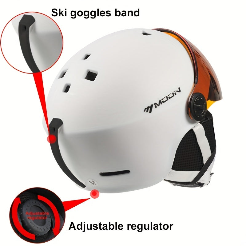 Charly | High-Quality Ski Helmet with Removable Parts – Safe and Comfortable for Outdoor Activities