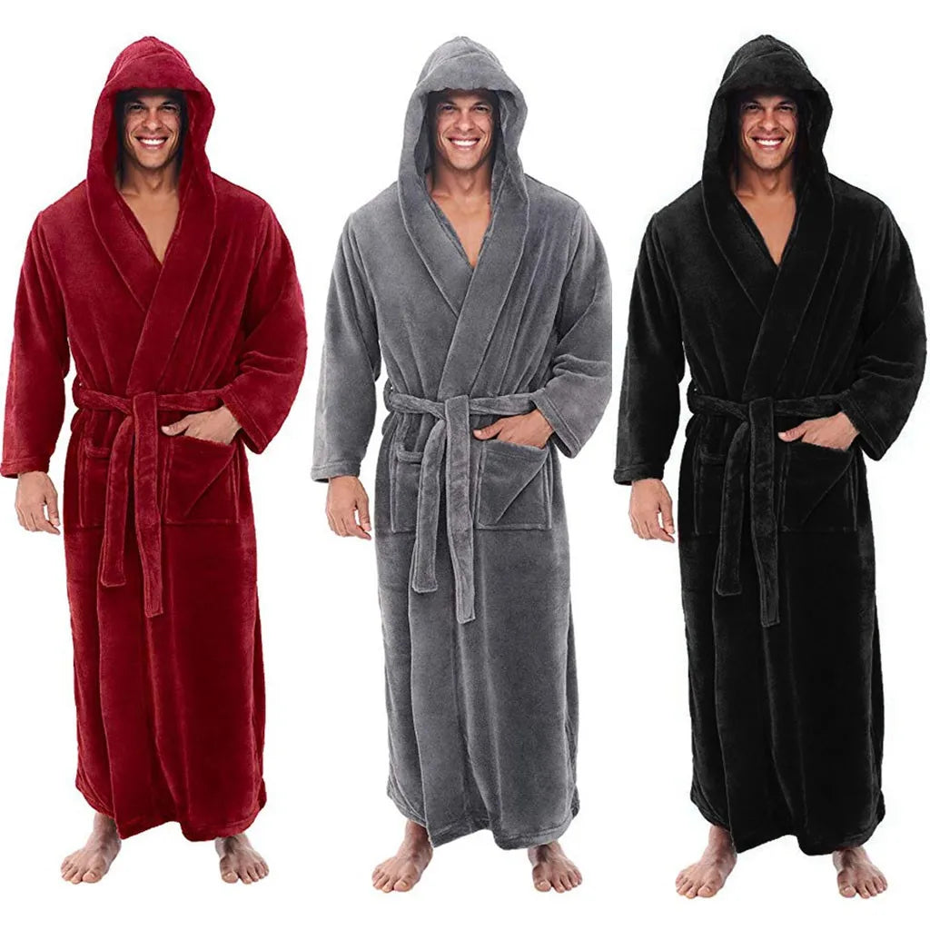 Charly | HoodedChill – Cozy Bathrobe for Men