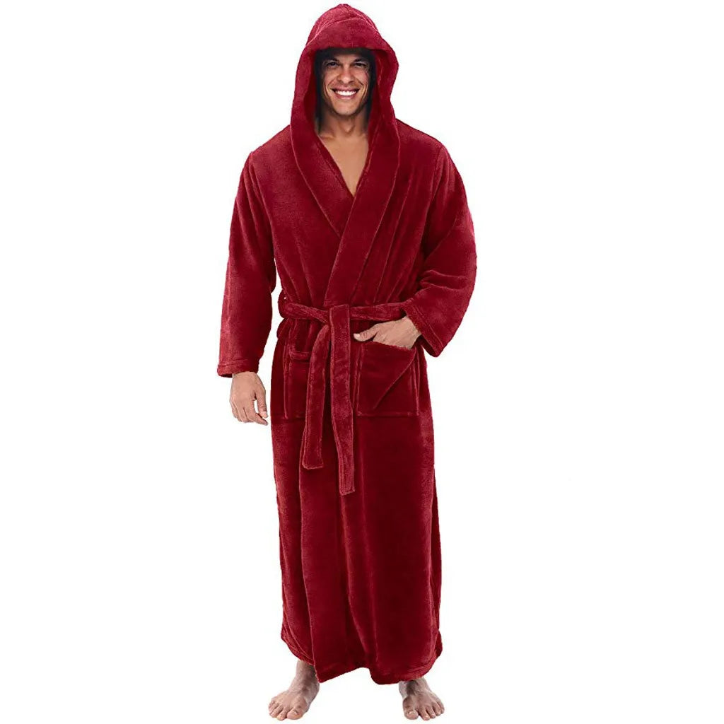 Charly | HoodedChill – Cozy Bathrobe for Men