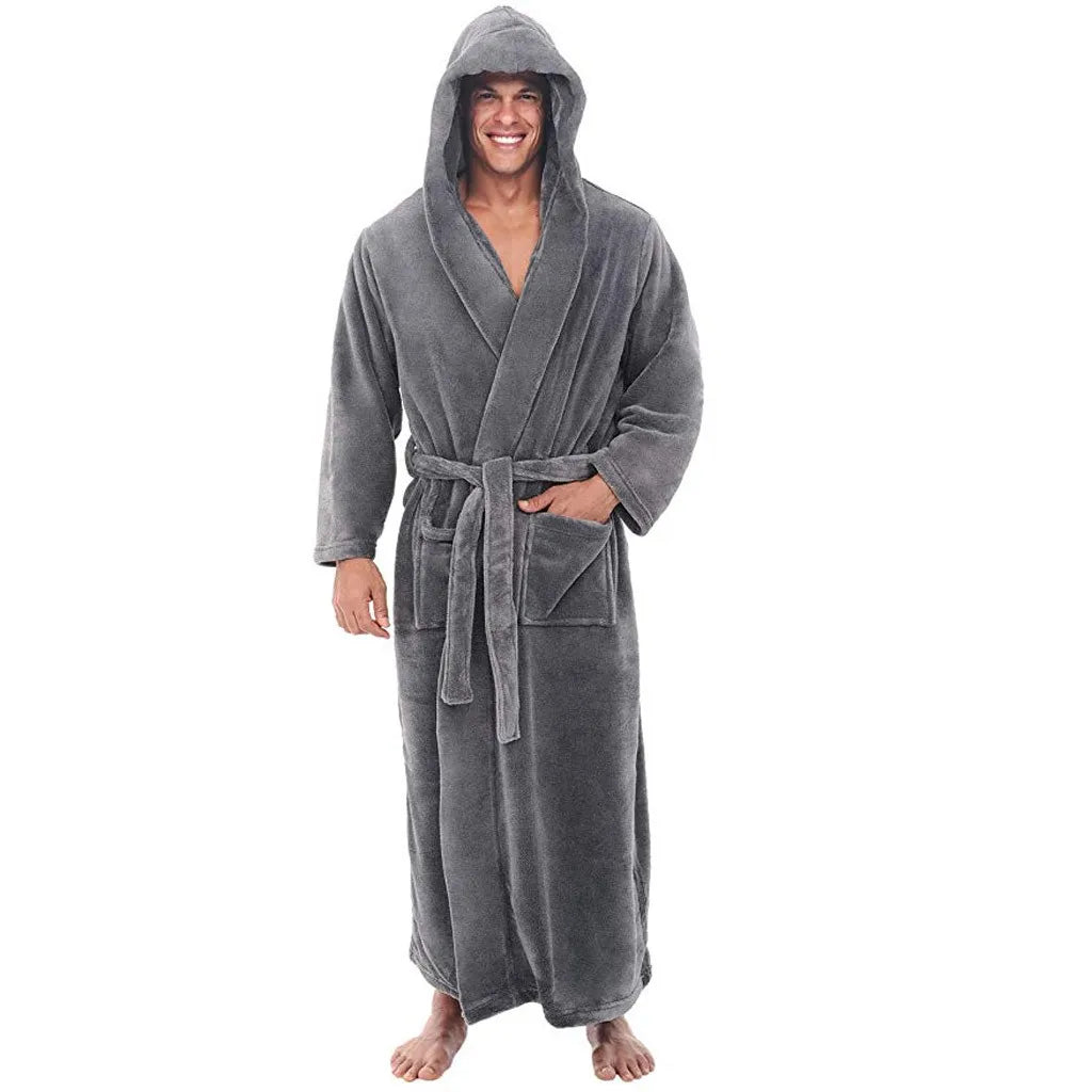 Charly | HoodedChill – Cozy Bathrobe for Men