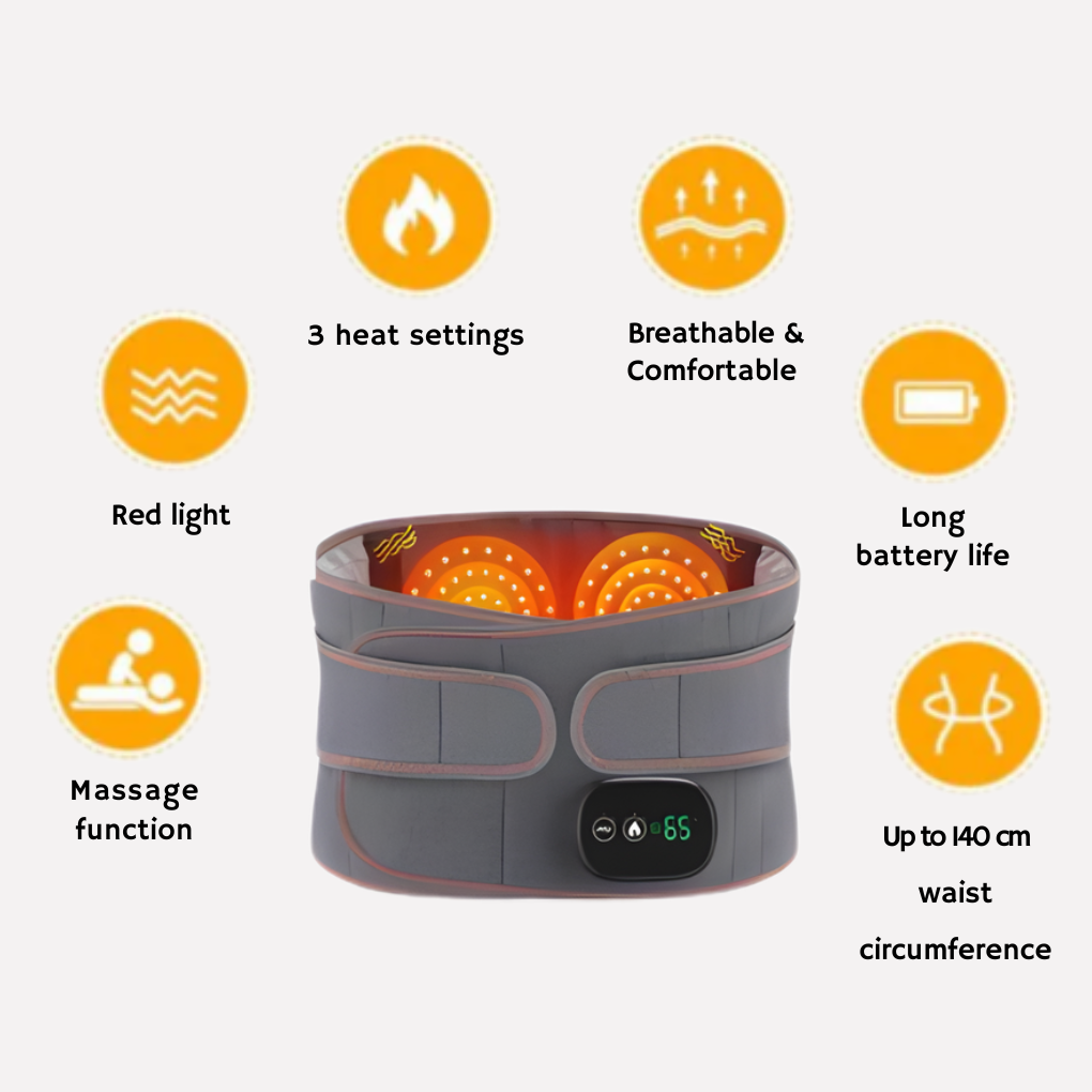 Charly | Infrared Heating Massage Belt for Waist